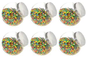 Borcane pentru bomboane, 6 buc. 19,5 x 13,5 x 19,5 cm, 3000 ml