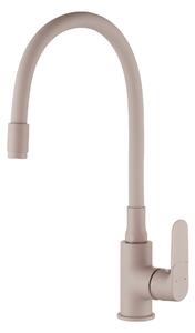 Invena Joga Plus baterie bucătărie pe picior bej BZ-32-P03
