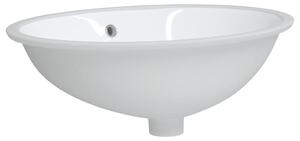 Chiuvetă de baie albă 56x41x20 cm, ovală, ceramică