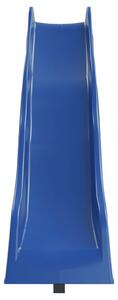 Tobogan de joacă, albastru, 210x40 cm, polipropilenă