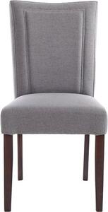 Set 2 scaune Zena gri stofa 48/65/93 cm
