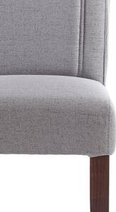 Set 2 scaune Zena gri stofa 48/65/93 cm