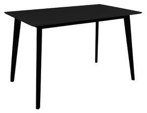 Masă de dining cu blat negru 70x120 cm Vojens – House Nordic