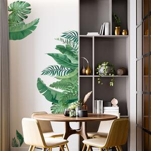 Autocolant de perete 60x90 cm Tropical Leaves – Ambiance