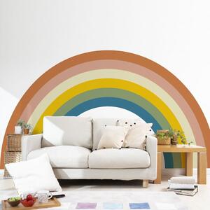 Autocolant de perete pentru copii 158x87 cm Pastel Rainbow – Ambiance