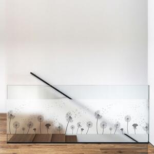 Autocolant pentru geam 200x40 cm Dandelions – Ambiance