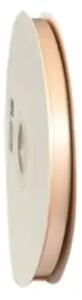Panglica Dublu Satinata Peach 9 mm, satin 91 m