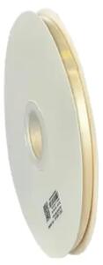 Panglica Dublu Satinata Crem 6 mm, 91 m