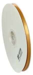 Panglica Dublu Satinata Old Gold 6 mm, 91 m