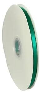 Panglica Dublu Satinata Verde 6 mm, 91 m