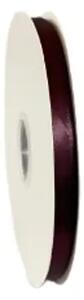 Panglica Dublu Satinata Burgundy 9 mm, satin 91 m