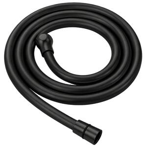 Furtun de duș anti-răsucire Rea Black 150 cm