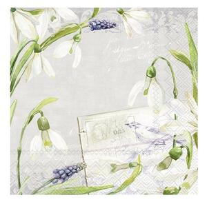 Șervețele din hârtie 20 buc. Little Snowdrops - IHR