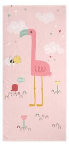 Prosop pentru copii roz deschis 150x70 cm Hola – Moshi Moshi