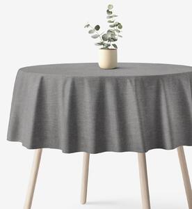 Goldea față de masă decorativă peru - gri - rotundă Ø 140 cm