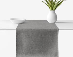 Goldea napron de masă decorativ peru - gri 50x120 cm