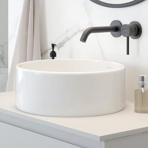 Oltens Lagde lavoar 40x40 cm rotund de blat alb luciu 40316000
