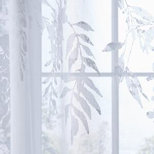 Perdea albă 229x140 cm Wisteria Floral - Catherine Lansfield