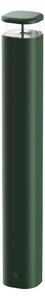 Flos Architectural FLOS Pointbreak Bollard 2, 2.700K verde 90cm, Verde, Metal, Design