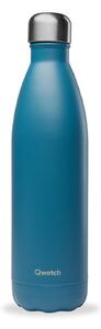 Sticlă albastră de călătorie din oțel inoxidabil 750 ml Matt - Qwetch
