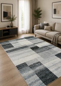 Covor Living Dormitor , Model Cappuccino 16014 19, Gri 160x230