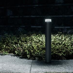 Flos Architectural FLOS Pointbreak Bollard 2, 2.700K antracit 60cm, Negru, Metal, Design