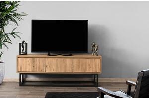 Comodă TV cu aspect de lemn de pin Kalune Design Tilsim, lungime 140 cm, natural