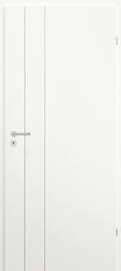 Foaie de ușă Classen Linea 2.5 alb MDF 203,5x74,4 cm dreapta