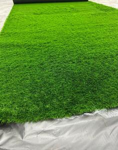 Gazon Artificial Harper, Iarbă Artificială, Fir 40 mm, Verde Verde, 100 x 300