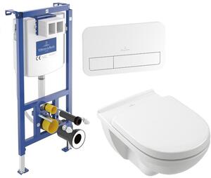 Set cadru încastrat Villeroy & Boch ViConnect 92242700, set Combi-Pack cu tablă Villeroy & Boch O.Novo 5660H101, 92249068