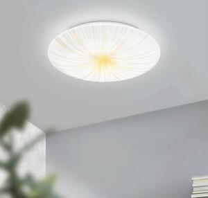 Plafonieră cu LED integrat Nieves 30,8W 3710 lumeni, alb/auriu