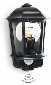 Aplică exterior în sus Steinel L190S E27 max. 1x100W, senzor de mișcare, IP44, negru