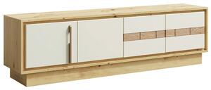 Comoda TV KEKS K4a, stejar/casmir, PAL laminat, 170x37x49 cm