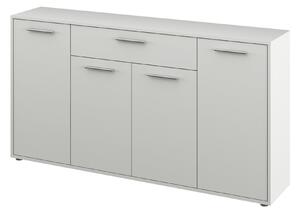 Comoda LUNIA, alb, 163x33x86 cm