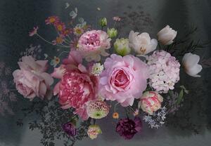 Fototapet - Flori de grădină (147x102 cm)