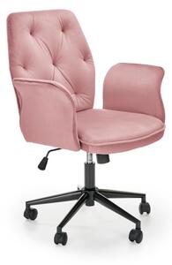 Scaun pentru birou PULIPA, 65x90-100x63, roz