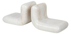 Stone Bookends 2 pcs. Sculptură White - Tom Dixon