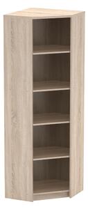 Biblioteca JOHAN 2 NEW 09, stejar sonoma, PAL melaminat, 63x63x186 cm