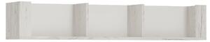 Raft ANGEL TIP 61, alb craft, PAL melaminat, 118x25x22 cm