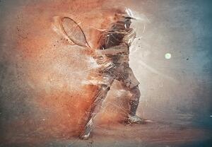 Fototapet - Jucător de tenis (147x102 cm)