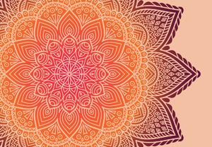 Fototapet - Mandala, culori deschise (147x102 cm)