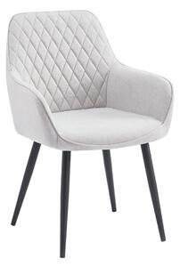 Scaun OSKOR, stofa clasica gri deschis - Nea 03, 56x59x84 cm