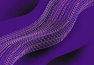 Fototapet - Val violet (147x102 cm)