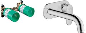 Set element ascuns al bateriei Hansgrohe 13622180, baterie lavoar Hansgrohe Vernis Blend 71576000
