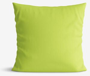 Goldea față de pernă decorativă luca - verde 45 x 45 cm