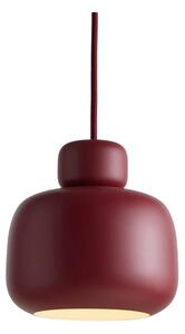 Stone Lustră Pendul Small Deep Red - Woud