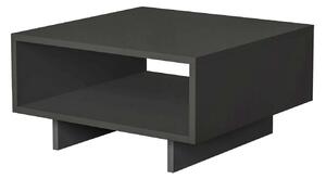 Masuta cafea HOLA, gri antracit, PAL melaminat, 60x60x32 cm