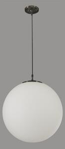 Lustră pe cablu ATOM 1xE27/60W/230V albă/neagră Searchlight 6088