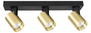 Spot VOLF 3xGU10/10W/230V auriu/negru