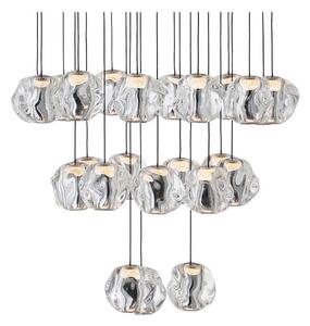 Ice Ball 24 Lustră Pendul Matt Black/Chrome - Loom Design